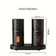 Şarjlı Baharat Öğütücü 100 ml