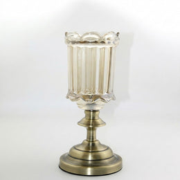 Cam Şamdan Tekli Model 2