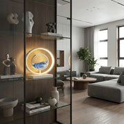 Daire Led'li Sulu Kum Saati