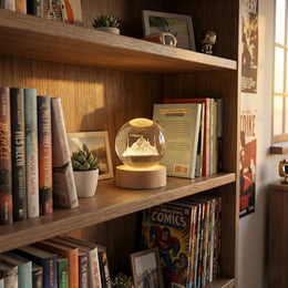 3D İstanbul (Ayasofya) Temalı Kristal Cam Küre Led Lamba